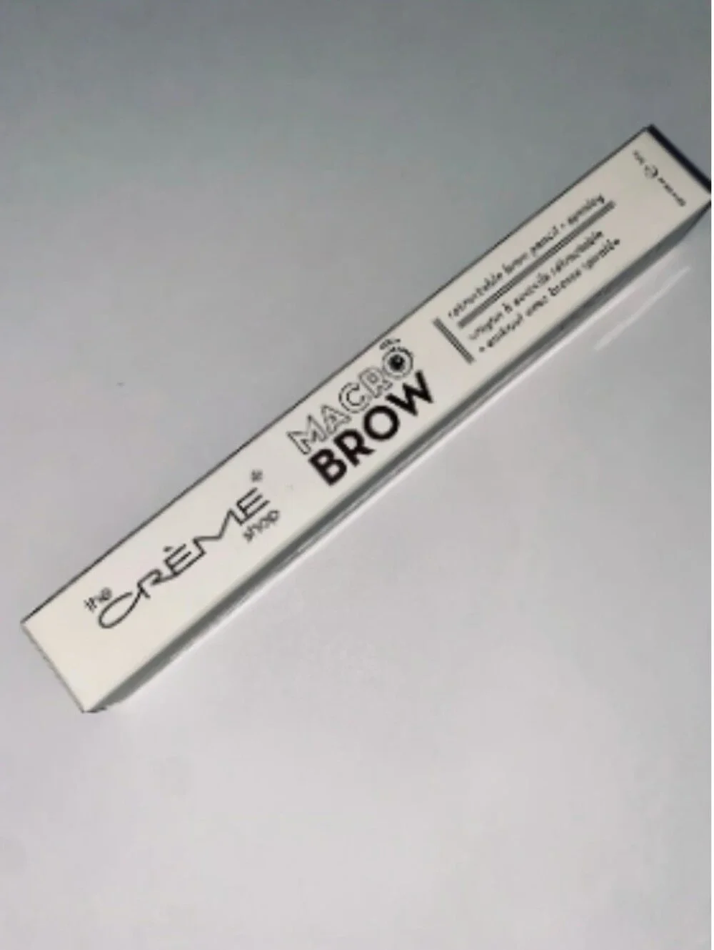 The Crème Shop NEW Macro Brow Pencil - Ebony